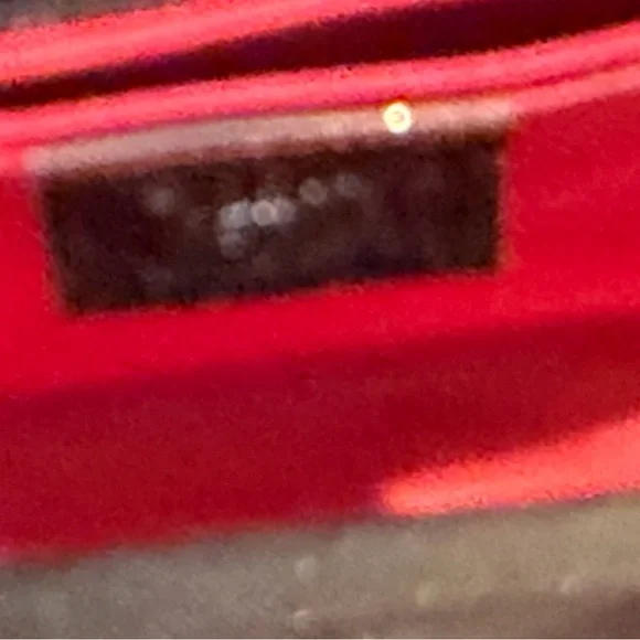 ISANTI BLACK patent Handbag VINTAGE - Picture 3 of 5